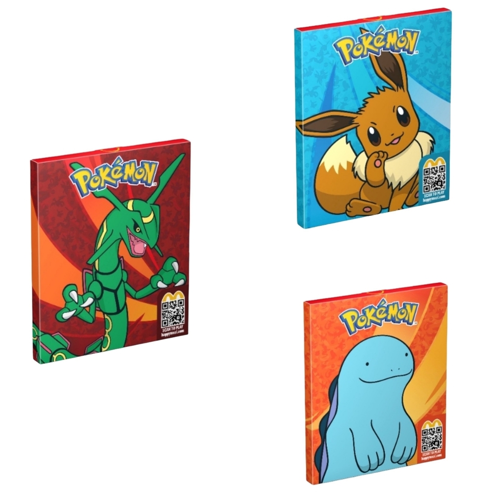 Pokémon 3-Pc Sticker Activity Sheet Bundle